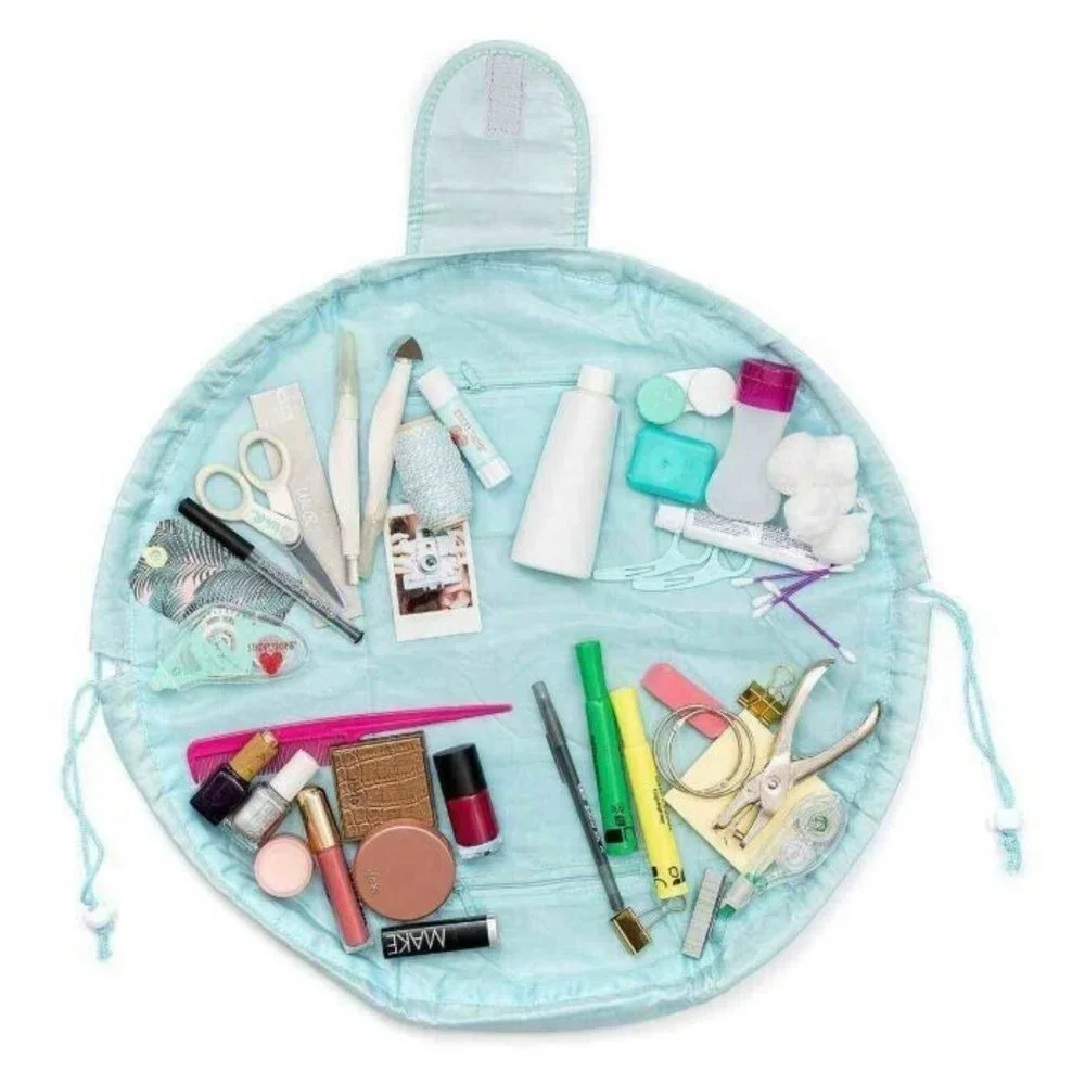 American Crafts We R Memory Keepers Bloom Pouch - Zippered Pockets, Mint